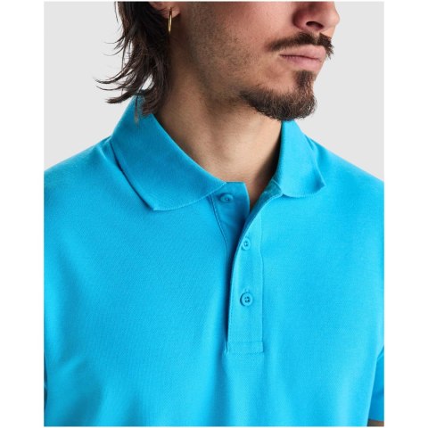 Austral koszulka polo unisex z krótkim rękawem biały