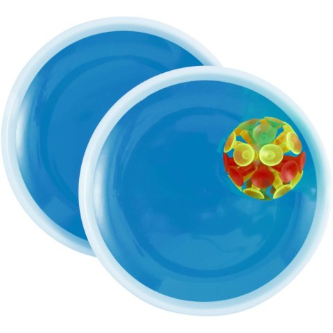 Flicka łapana gra w piłkę niebieski (12705952)