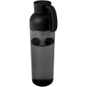 Illuminate butelka na wodę z RPET 600 ml czarny (10080390)