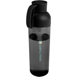 Illuminate butelka na wodę z RPET 600 ml czarny (10080390)