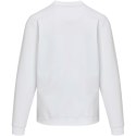 Jasper organiczna bluza unisex z recyklingu o gramaturze 280 g/m² z okrągłym dekoltem i certyfikatem OCS biały