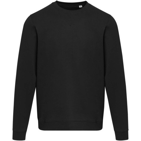 Jasper organiczna bluza unisex z recyklingu o gramaturze 280 g/m² z okrągłym dekoltem i certyfikatem OCS czarny