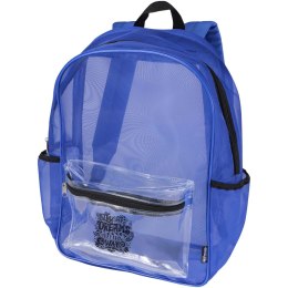 Mesh plecak z recyklingu z certyfikatem GRS o pojemności 18 l królewski niebieski (13013753)