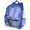 Mesh plecak z recyklingu z certyfikatem GRS o pojemności 18 l królewski niebieski (13013753)
