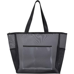 Mesh torba na zakupy 23 l z recyklingu z certyfikatem GRS czarny