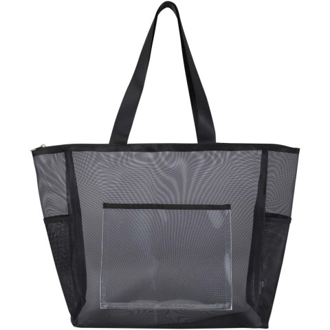 Mesh torba na zakupy 23 l z recyklingu z certyfikatem GRS czarny