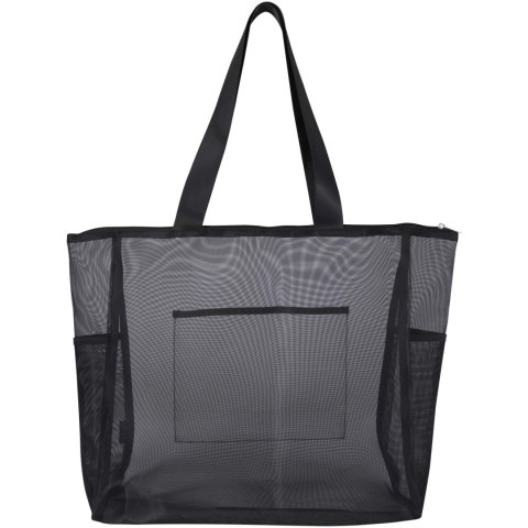Mesh torba na zakupy 23 l z recyklingu z certyfikatem GRS czarny