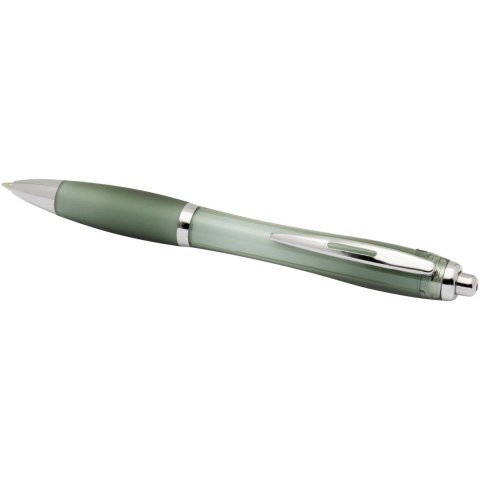 Nash długopis kulkowy z tworzyw sztucznych pochodzących z recyklingu z certyfikatem RCS, z kolorowym korpusem i uchwytem (cza me