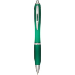 Nash długopis kulkowy z tworzyw sztucznych pochodzących z recyklingu z certyfikatem RCS, z kolorowym korpusem i uchwytem (cza zi