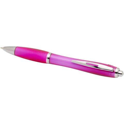 Nash długopis kulkowy z tworzyw sztucznych pochodzących z recyklingu z certyfikatem RCS, z kolorowym korpusem i uchwytem (nie ró