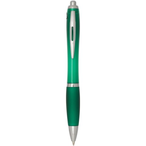 Nash długopis kulkowy z tworzyw sztucznych pochodzących z recyklingu z certyfikatem RCS, z kolorowym korpusem i uchwytem (nie zi