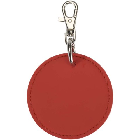 Resi Plus brelok z okrągłą zawieszką z recyklingowanego materiału z certyfikatem GRS ceglasty (13014032)