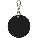 Resi Plus brelok z okrągłą zawieszką z recyklingowanego materiału z certyfikatem GRS czarny (13014090)