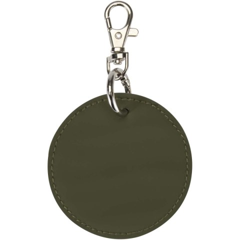 Resi Plus brelok z okrągłą zawieszką z recyklingowanego materiału z certyfikatem GRS leśny zielony (13014064)
