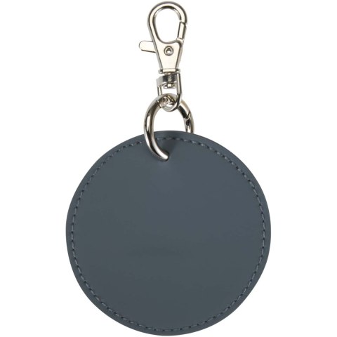 Resi Plus brelok z okrągłą zawieszką z recyklingowanego materiału z certyfikatem GRS szaroniebieski (13014055)