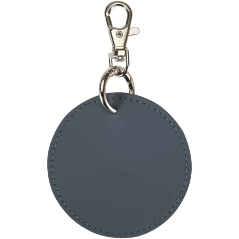 Resi Plus brelok z okrągłą zawieszką z recyklingowanego materiału z certyfikatem GRS szaroniebieski (13014055)