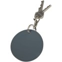 Resi Plus brelok z okrągłą zawieszką z recyklingowanego materiału z certyfikatem GRS szaroniebieski (13014055)
