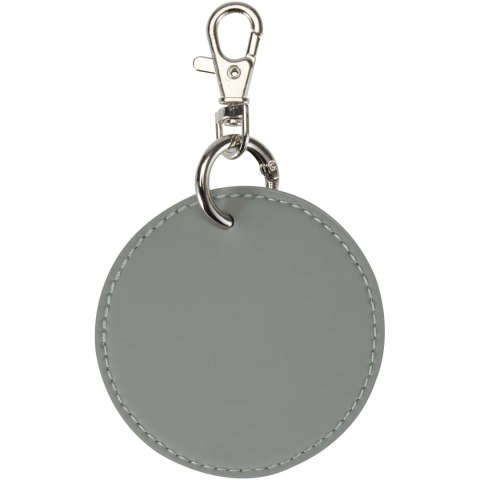 Resi Plus brelok z okrągłą zawieszką z recyklingowanego materiału z certyfikatem GRS szary (13014082)