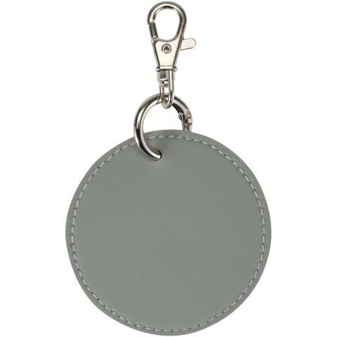 Resi Plus brelok z okrągłą zawieszką z recyklingowanego materiału z certyfikatem GRS szary (13014082)