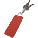 Resi Plus brelok z prostokątną zawieszką z recyklingowanego materiału z certyfikatem GRS ceglasty (13014132)