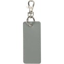Resi Plus brelok z prostokątną zawieszką z recyklingowanego materiału z certyfikatem GRS szary (13014182)