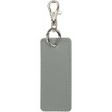 Resi Plus brelok z prostokątną zawieszką z recyklingowanego materiału z certyfikatem GRS szary (13014182)