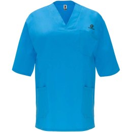 Panacea 160 g/m2 bluzka do pracy unisex z krótkim rękawem błękit dunajski (R90981J0)
