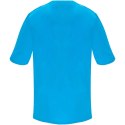 Panacea 160 g/m2 bluzka do pracy unisex z krótkim rękawem błękit dunajski (R90981J2)