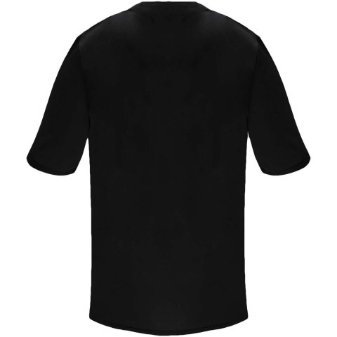 Panacea 160 g/m2 bluzka do pracy unisex z krótkim rękawem czarny (R90983O0)