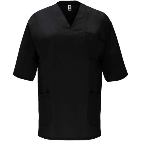 Panacea 160 g/m2 bluzka do pracy unisex z krótkim rękawem czarny (R90983O2)