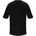 Panacea 160 g/m2 bluzka do pracy unisex z krótkim rękawem czarny (R90983O6)