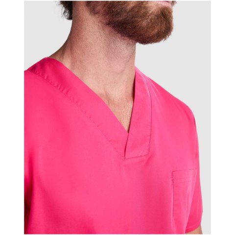 Panacea 160 g/m2 bluzka do pracy unisex z krótkim rękawem fioletowy (R90985W2)