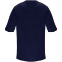 Panacea 160 g/m2 bluzka do pracy unisex z krótkim rękawem granatowy (R90981R1)