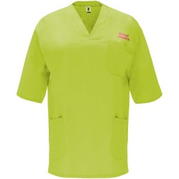Panacea 160 g/m2 bluzka do pracy unisex z krótkim rękawem pistacjowy (R90983U0)