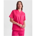 Panacea 160 g/m2 bluzka do pracy unisex z krótkim rękawem róż rozetka (R90984R0)