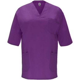 Panacea 160 g/m2 bluzka do pracy unisex z krótkim rękawem winogronowy (R90984W5)