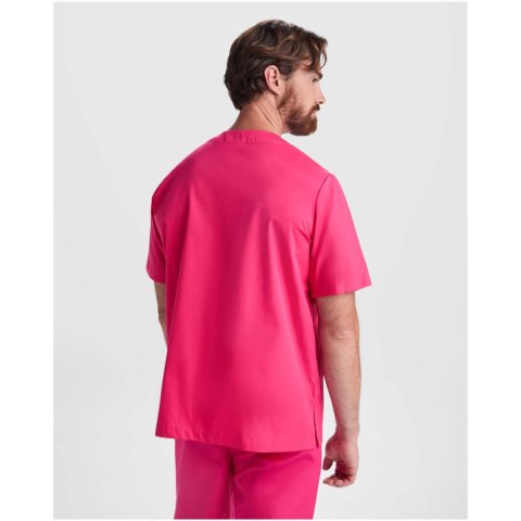 Panacea 160 g/m2 bluzka do pracy unisex z krótkim rękawem zieleń laboratoryjna (R90985I3)
