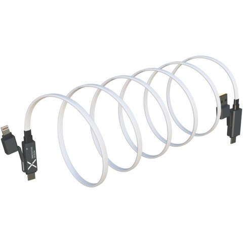 SCX.design C58 magnetyczny płaski kabel do ładowania 60 W szary (2PX19682)