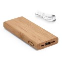 KOHN. Power bank 5.000 mAh z bambusa
