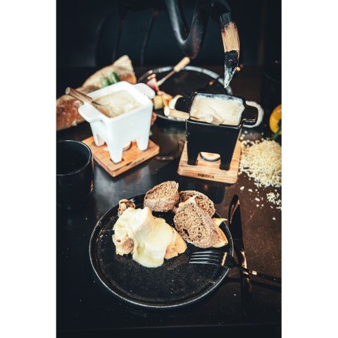 Zestaw do serwowania fondue BOSKA Tapas Fondue Nero