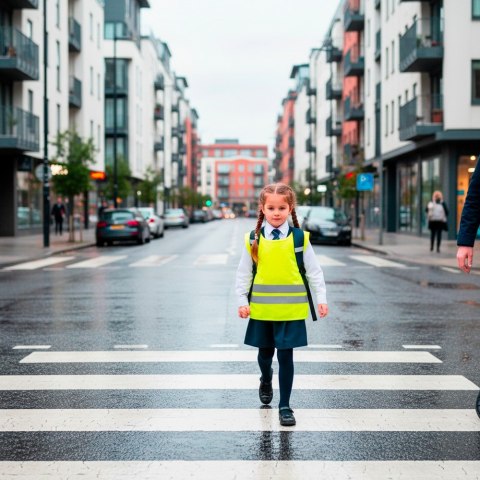 Kamizelka dziecięca odblaskowa | Nestana