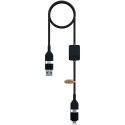 SCX.design C32 kabel do ładowania 60 W z przełącznikiem i podświetlanym logo czarny (2PX21290)