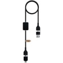 SCX.design C32 kabel do ładowania 60 W z przełącznikiem i podświetlanym logo czarny (2PX21290)