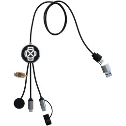 SCX.design C34 kabel do ładowania smartwatcha 7 w 1 czarny (2PX21490)