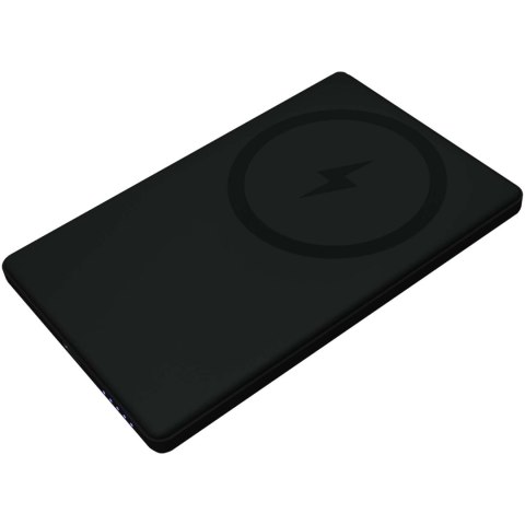 SCX.design P22 bardzo smukły magnetyczny powerbank o pojemności 5000 mAh czarny (2PX18490)