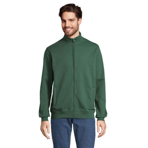 COOPER FULL ZIP SWEAT Ciemno-zielony 4XL (S