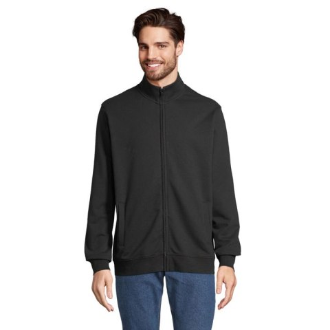 COOPER FULL ZIP SWEAT Czarny / Czarny opal L