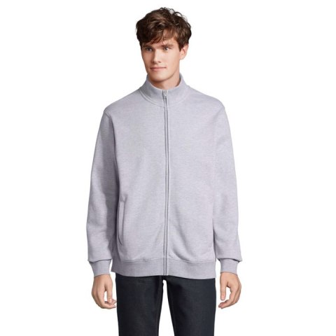COOPER FULL ZIP SWEAT grey melange 4XL (S