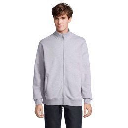 COOPER FULL ZIP SWEAT grey melange XXL (S