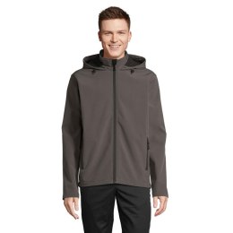 RACE MEN HOODED JACKET charcoal grey 4XL (S